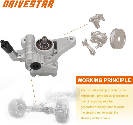 21-5290 Power Steering Assist Pump Power Assist Pump Fit for Acura CL 2001 2002