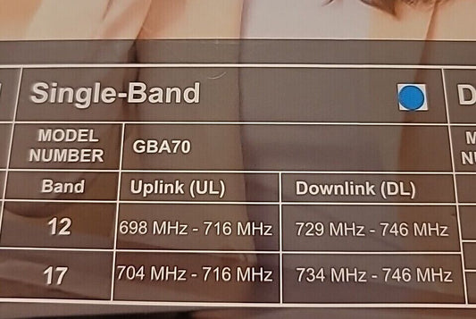 Sosaup Home Cell Phone Signal Booster Kit ATT Single Band model GBA70