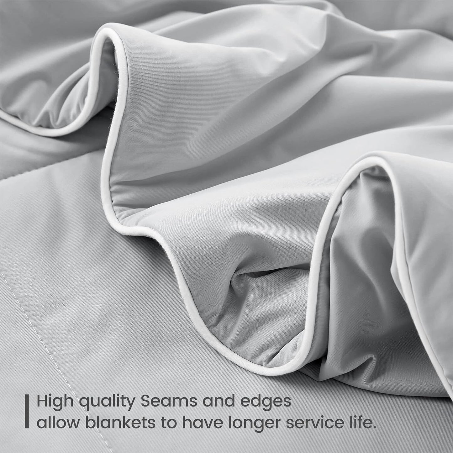 Cozy Bliss Cooling Comforter King Size, Cooling Blankets for Hot Sleepers and Ni