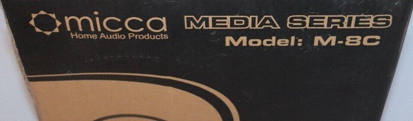 Micca M-8C White 2-Way Media Series 100 Watts 8 Inch In-Ceiling Speaker NEW
