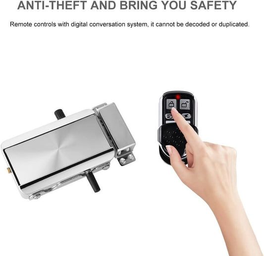 Remote Control Electronic Intelligent Door Lock, Smart Wireless,Electronic