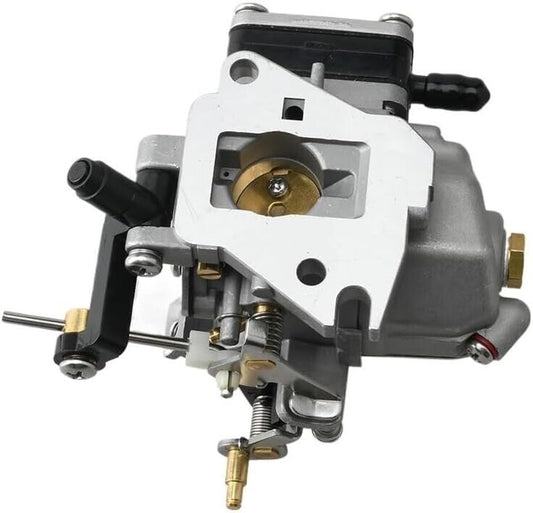 Outboard Engine Carburetor Assembly 2-Stroke 9.9HP 15HP Compatible with 6E8-1430