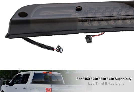 Led Third Brake Light for 15-20 F'ord F150 17-22 F250 F350 Super Duty Ranger
