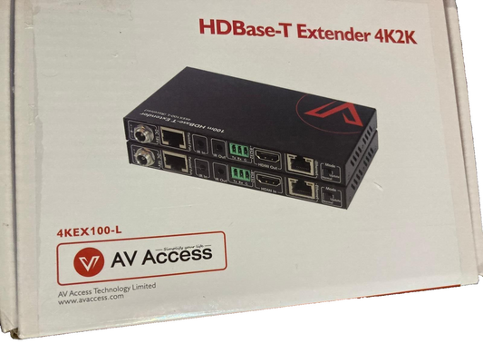 AV Access HDBaseT HDMI Extender 4K2K TRASMITER AND RESIBER