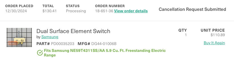 Single round Rain Shower Head, 9 Inches High-Pressure Rainfall Showerhead with