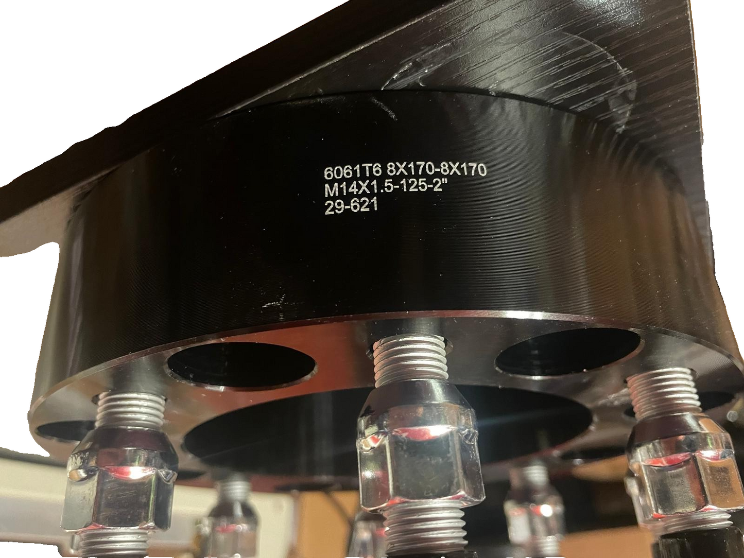 YIZBAP 2PCS 8x170 Hubcentric Wheel Spacers, 2 inch 8x170mm Wheel Spacers 125 mm