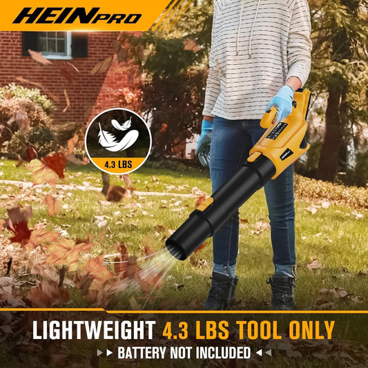 Cordless Leaf Blower Compatible with Dewalt 20V Max Battery, 500CFM/150MPH