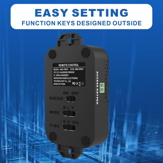 UHPPOTE 2.4GHz WiFi Remote Access Control System 1200lb Electric Magnetic Door