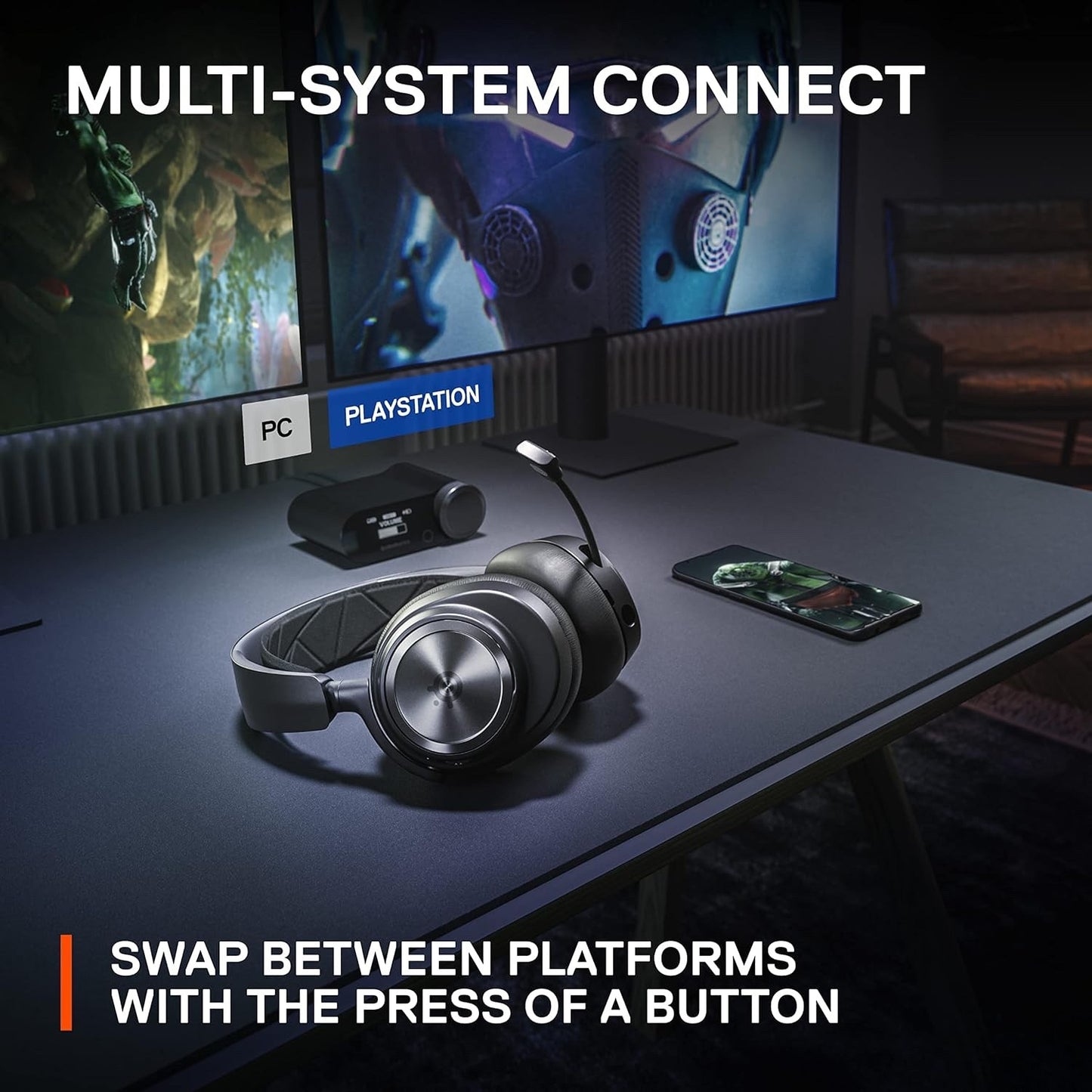 SteelSeries Arctis Nova Pro Wireless Multi-System Gaming Headset - Premium