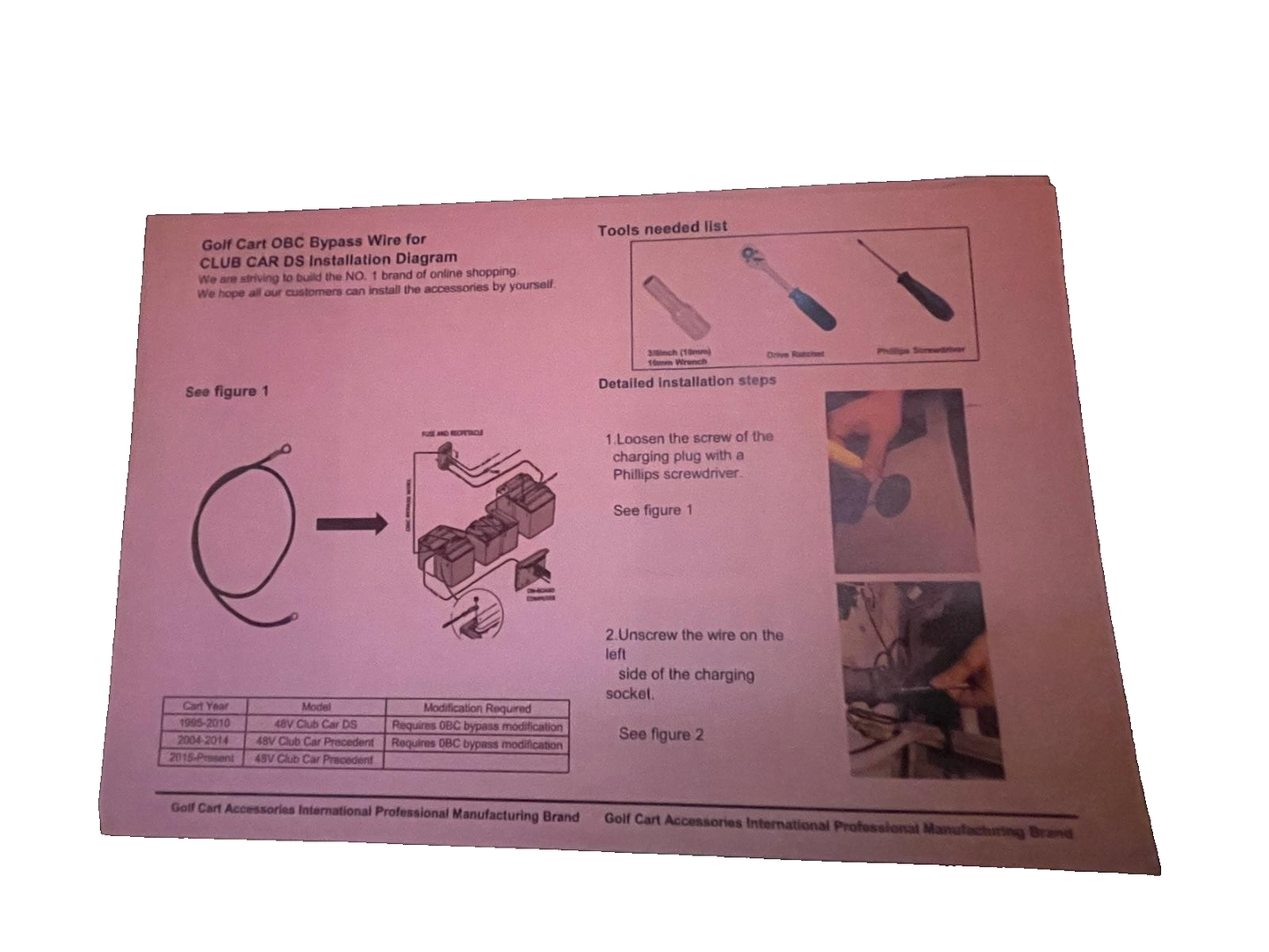 DUBIHU 48V 15A Golf Cart Battery Charger, Compatible with Club Car Models