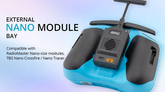 RadioMaster Pocket Crush ELRS Portable Remote Controller Hall Gimbal EdgeTX Buil