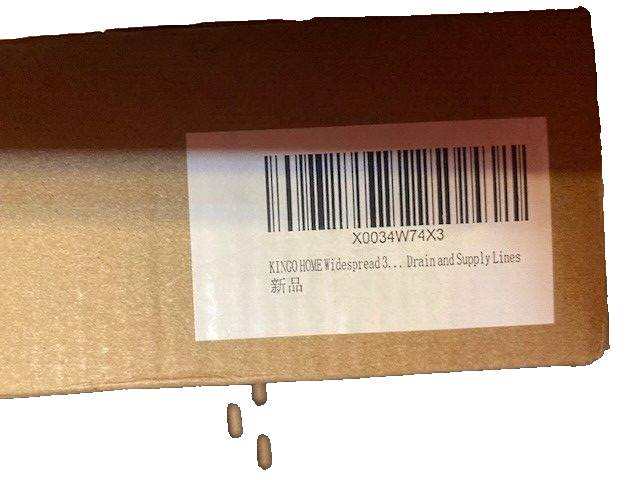 Contemporary 8 in. Widespread 2-Handle Bathroom Faucet with Pop-Up Drain