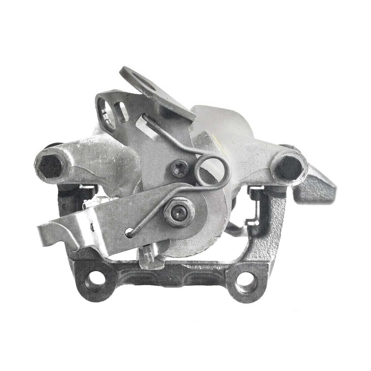 Rear New Brake Caliper with Bracket Driver Side