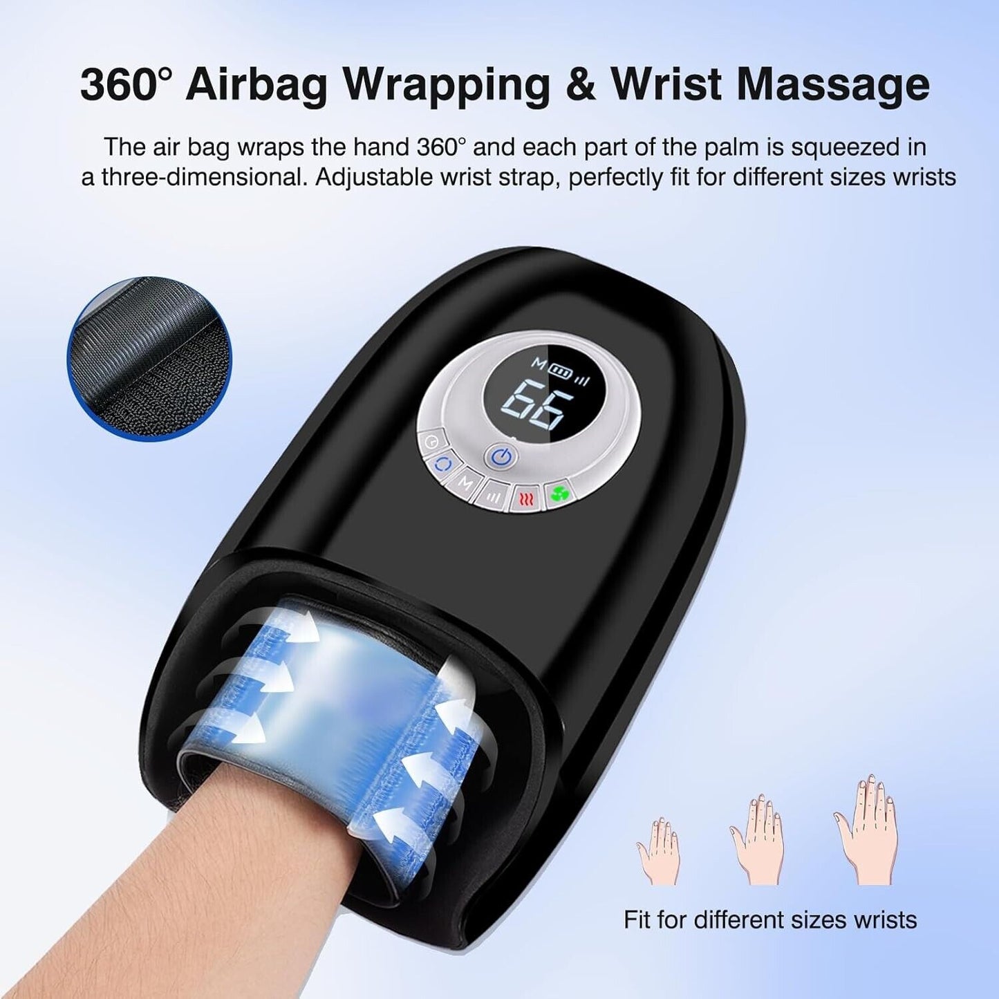 Multifunction 3D Hand-spa Massager professional hand Care model FE-0162