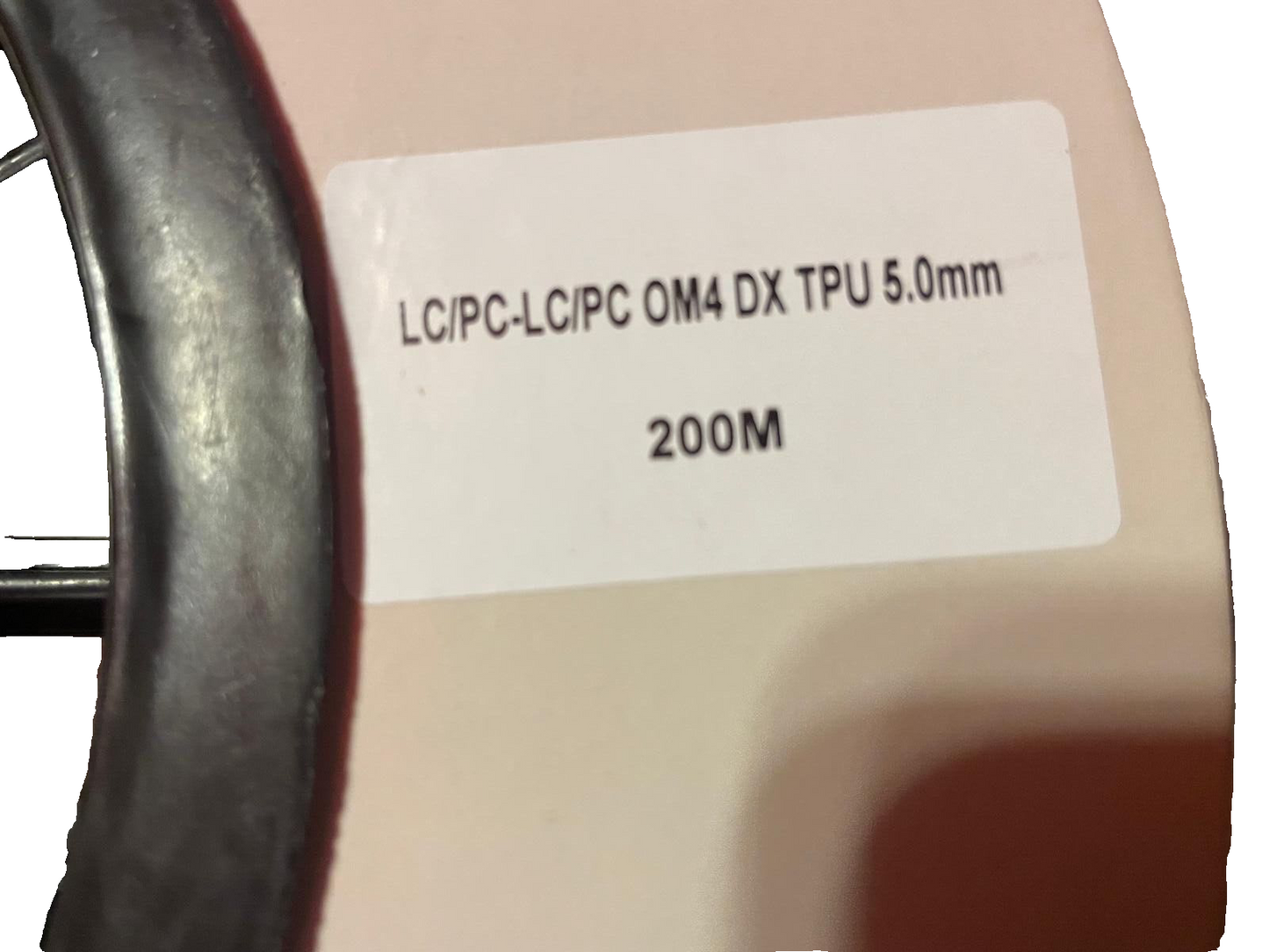 656ft/200m 5.0 mm Industrial TPU OM4 Fiber LC /PC Outdoor Armored Fiber Patch