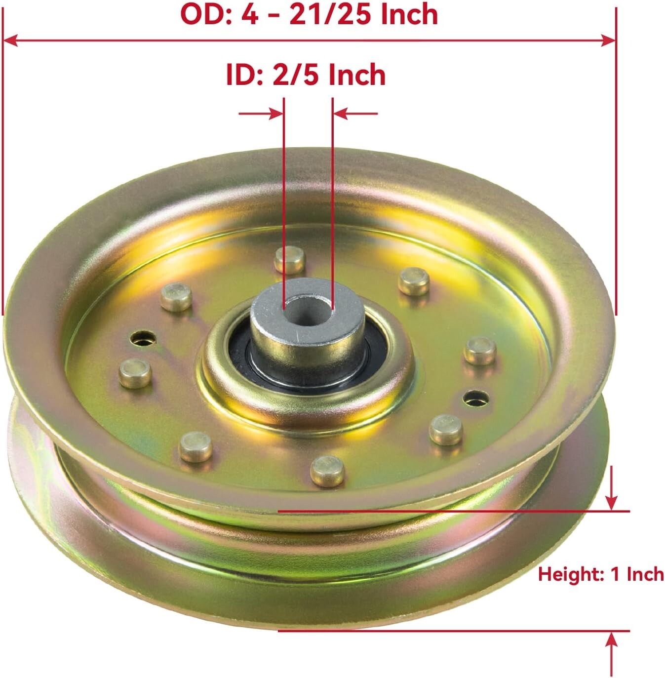 918-04197B Spindle Assembly with 756-04129 Pulley Replaces 918-04197 918-0427...