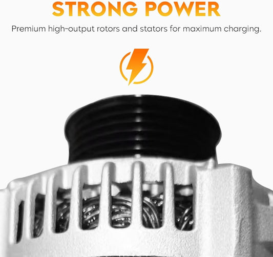 New Alternator for Mercruiser Model 350 Mag MPI, 4.3L EFI, 454 Mag Bravo