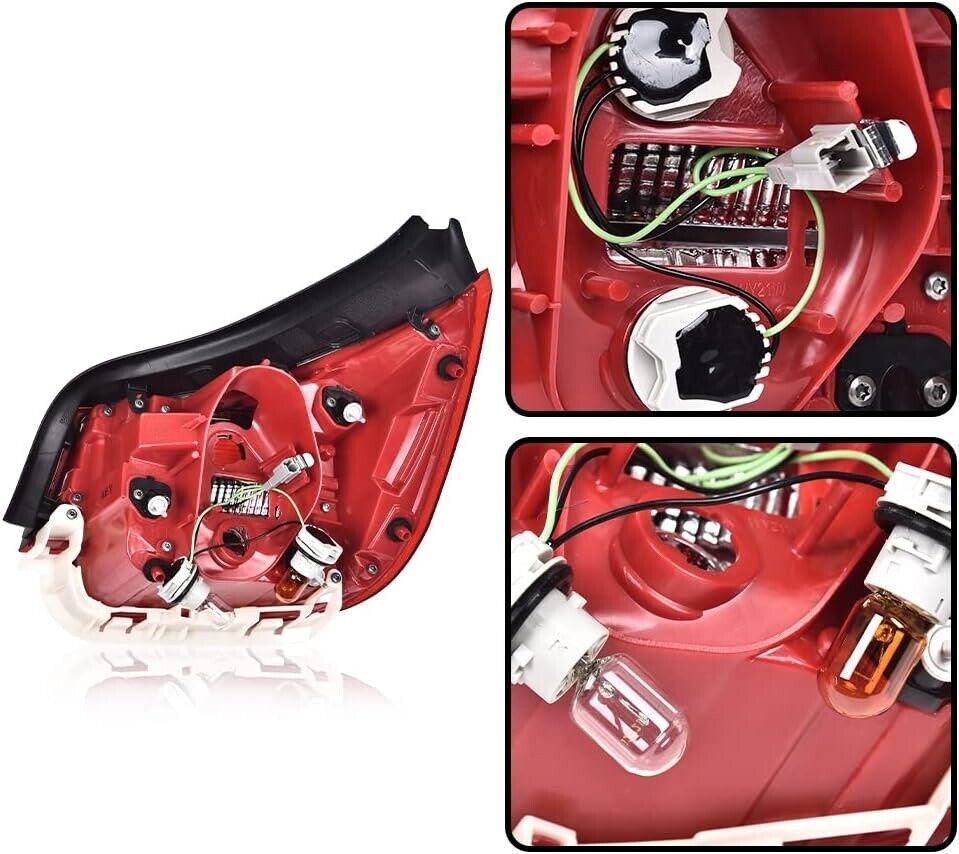 G-PLUS Tail Light Assembly, Compatible with Chevy Malibu LT/LS/Eco 2013 2014 201