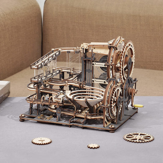 ROBOTIME 3D Wooden Puzzles Marble Run Link Pack LGA01 Connector Kit for Adults