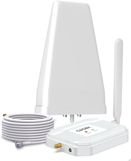 AT&T Cell Phone Signal Booster for 5G 4G LTE on Band 12/17 for Call/Data White