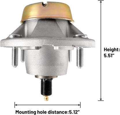 AM144377 Deck Spindle Assembly Fit for John Dee re Mower, AM124498. 3 Pack