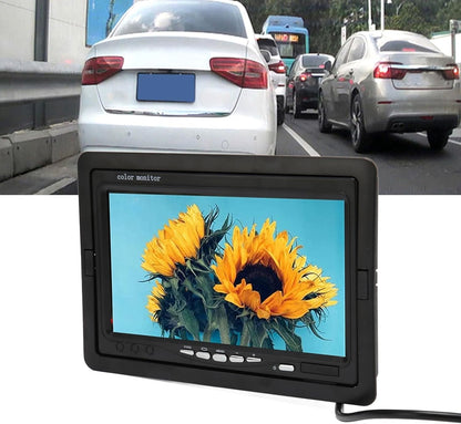 Car Monitor, Rearview Camera Monitor Support Screen Rotating Car Monitor Screen
