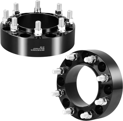 YIZBAP 2PCS 8x170 Hubcentric Wheel Spacers, 2 inch 8x170mm Wheel Spacers 125 mm