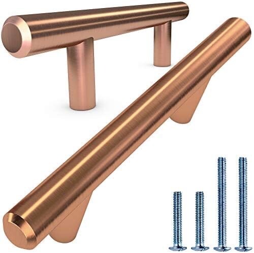 ALPINE HARDWARE American Owned Solid Stainless Steel Euro Bar Cabinet 25-Pack