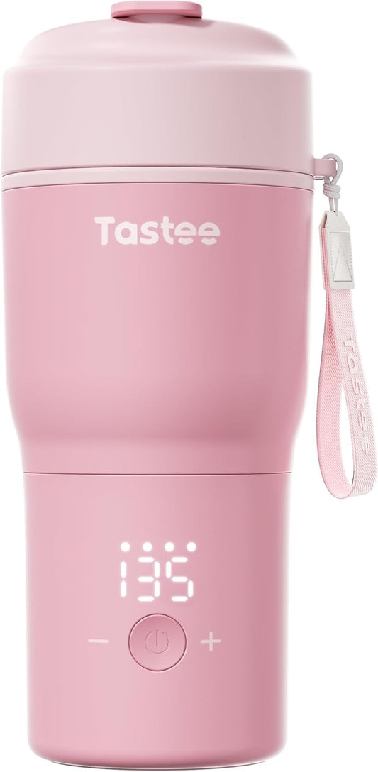 Tastee Heated Coffee Mug – 12oz Portable Travel Mug with 1℉ Precise Temperature