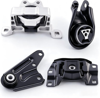 Engine Motor and Transmission Mount Set 4PCS Compatible with 2004-2009 Mazda 3 2