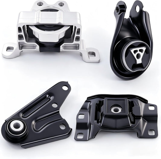 Engine Motor and Transmission Mount Set 4PCS Compatible with 2004-2009 Mazda 3 2