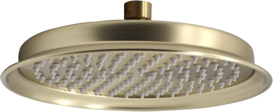 Single round Rain Shower Head, 9 Inches High-Pressure Rainfall Showerhead with