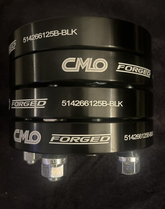 Forged 25mm Black 5x114.3 Wheel Spacers pack of 4