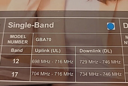 Sosaup Home Cell Phone Signal Booster Kit ATT Single Band model GBA70