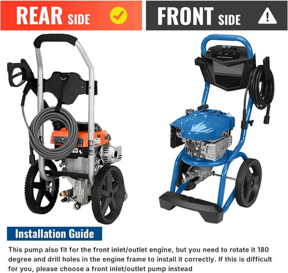 YAMATIC 3000 PSI Pressure Washer Pump  Vertical 7/8" Shaft 2.5 GPM