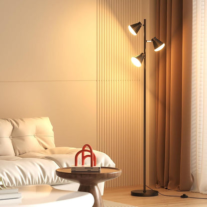 Floor Lamps for Living Room, 36W LED Floor Lamp Standing Lamp with Foot Switch