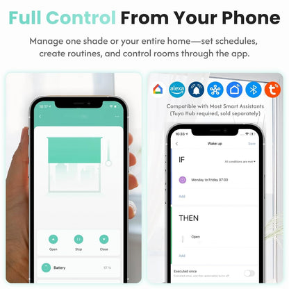 Aura Roller Smart Shade Driver | Automate Existing Blinds | Works with Beaded...