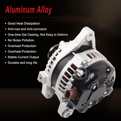 Alternator Compatible with Corolla 2014 2015 2016 2017 2018 2019 1.8L L4, Altern