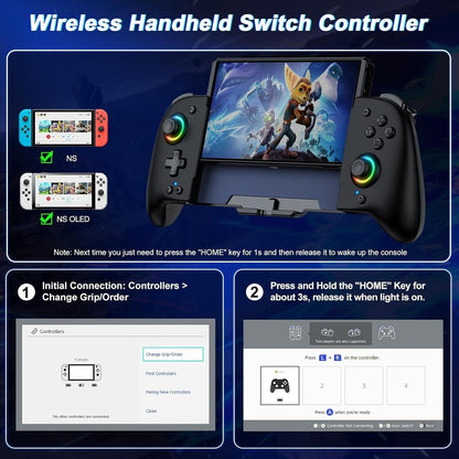 JC200 Wireless Gamepad for Nintendo Switch | Switch OLED models