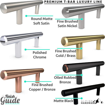 ALPINE HARDWARE American Owned Solid Stainless Steel Euro Bar Cabinet 25-Pack