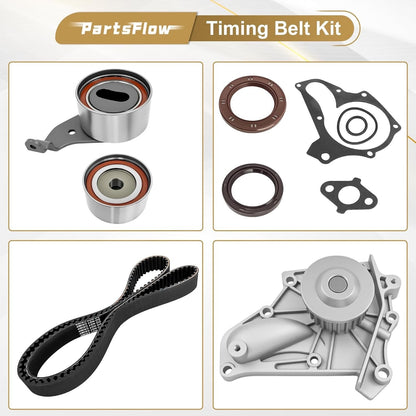 Partsflow Timing Belt Kit & Water Pump For 1986-1999 Toyota Celica for 1987-2001