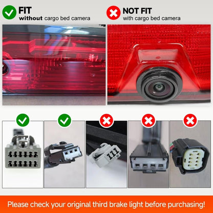 Led Third Brake Light for 15-20 F'ord F150 17-22 F250 F350 Super Duty Ranger