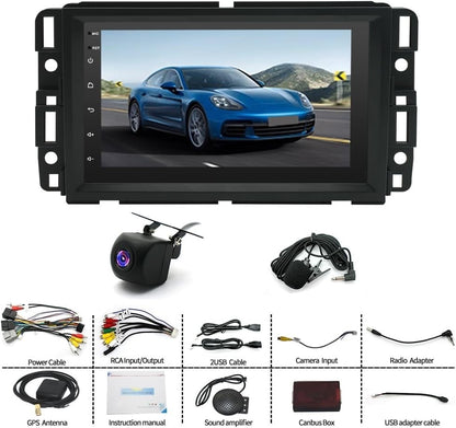 4+64G Car Stereo for GMC Terrain 2010-2017 Bluetooth Radio Upgrade 7" Android 13