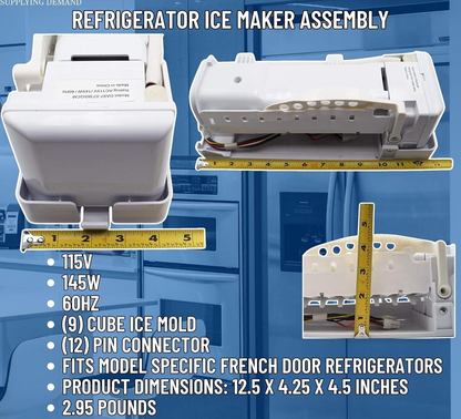 DR11-00107A Refrigerator Icemaker Assembly,