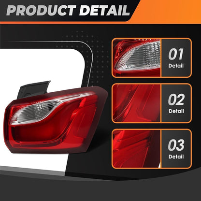 Passenger Side Tail Light Assembly Compatible with 2018-2021 Equinox Premier