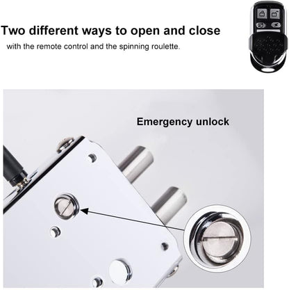 Remote Control Electronic Intelligent Door Lock, Smart Wireless,Electronic