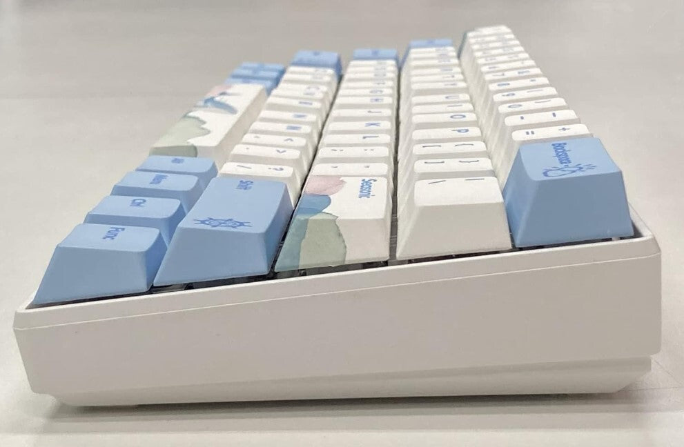FKZ CXTECH X61 Sea Blue Theme Mechanical Keyboard,Outemu Hot Swap Switch Cherry