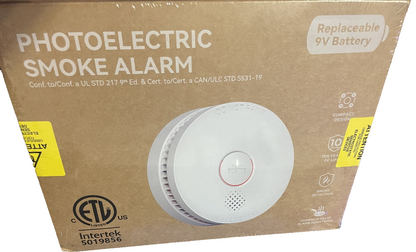 SITERWELL 10 Year Battery Smoke Detector 12 Pack LOT