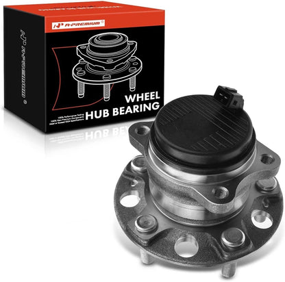 A-Premium Rear Wheel Bearing and Hub Assembly with ABS & 5-Lug