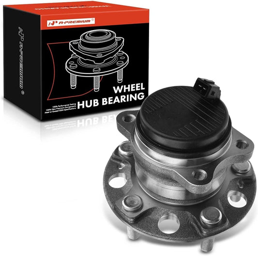 A-Premium Rear Wheel Bearing and Hub Assembly with ABS & 5-Lug